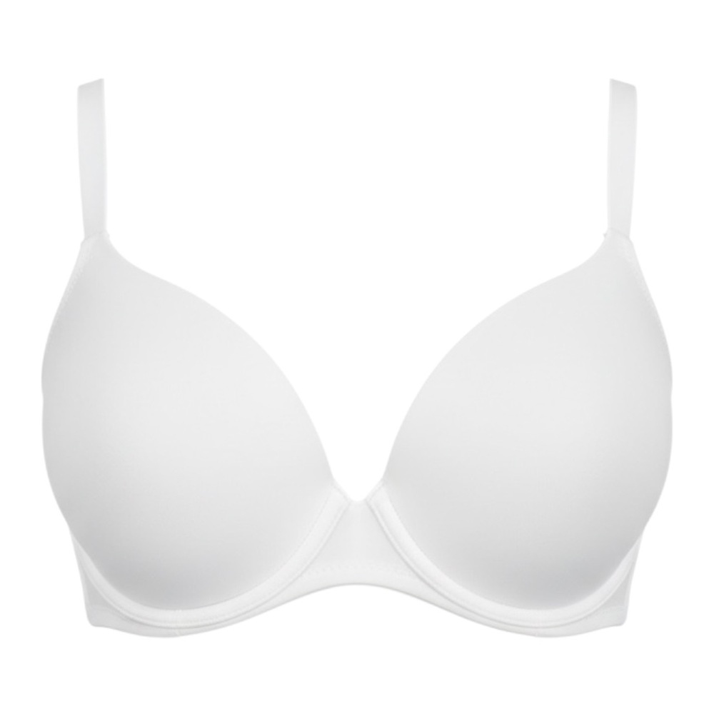 Aerie White lace trim Bra 36D underwire